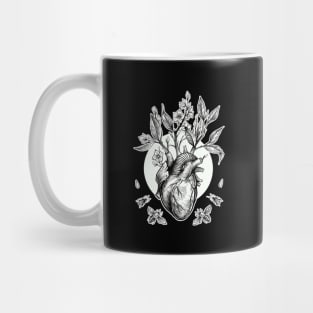 Flower heart Mug